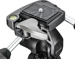 trikojis fotoaparato - Manfrotto MK190X3-BH Tripod + Head - 10 nuotrauka