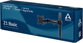 arm laikikliai - Arctic Z1 Basic Desk Mount Monitor Arm - 8 nuotrauka