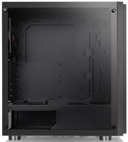 atx korpusai - Thermaltake H100 TG ATX Mid-Tower Case Black (Juodas) - 3 nuotrauka