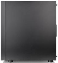 atx korpusai - Thermaltake H100 TG ATX Mid-Tower Case Black (Juodas) - 4 nuotrauka