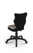 vaikiska kede - Entelo Petit Children Chair Size 3 ST28 Animals/Black - 3 nuotrauka