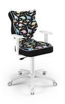 Entelo Childrens Chair Duo White/Black Size 5 ST30