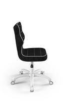 vaikiska biuro kede - Entelo Childrens Chair Petit Size 4 White/Black VS01 - 2 nuotrauka