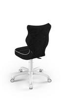 vaikiska biuro kede - Entelo Childrens Chair Petit Size 4 White/Black VS01 - 3 nuotrauka