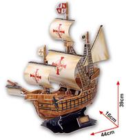 cubicfun 3d puzzle - Cubicfun Santa Maria 3D 306-24031 - 2 nuotrauka