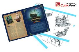 cubicfun 3d puzzle - Cubicfun Santa Maria 3D 306-24031 - 5 nuotrauka