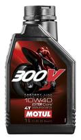 10w40 4t - Motul 300V FL Road Racing 10W40 1l - 1 nuotrauka