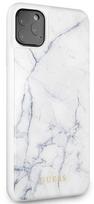 iphone 11 pro max - Guess Marble Back Case For Apple iPhone 11 Pro Max White - 5 nuotrauka