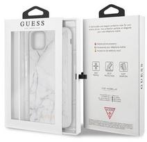 iphone 11 pro max - Guess Marble Back Case For Apple iPhone 11 Pro Max White - 7 nuotrauka