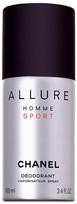 Chanel Allure Sport 100ml Deodorant