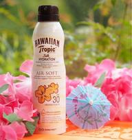 spf purskiklis - Hawaiian Tropic Silk Hydration Air Soft Sun Protection Continuous Spray SPF30 177ml - 2 nuotrauka