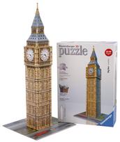 3d puzzle big ben - Ravensburger 3D Puzzle London Big Ben 125548 - 2 nuotrauka