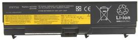 lenovo t520 baterija - Mitsu Battery For Lenovo E40/E50/SL410/SL510 4400mAh - 1 nuotrauka