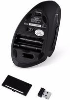 vertikali pele - Perixx Perimice-713 Ergo Optical Black (Juoda) - 5 nuotrauka