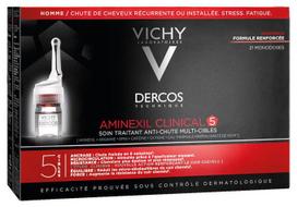 aminexil - Vichy Dercos Aminexil Clinical 5 Men 21 x 6ml - 1 nuotrauka