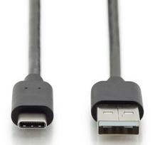 fujifilm laidas - Digitus Cable USB / USB-C Black 3m - 2 nuotrauka