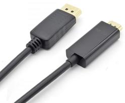 kabelis hdmi hdmi 1.8 - TB Cable HDMI / DisplayPort 1.8m Black - 2 nuotrauka