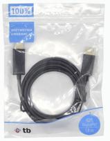 kabelis hdmi hdmi 1.8 - TB Cable HDMI / DisplayPort 1.8m Black - 3 nuotrauka