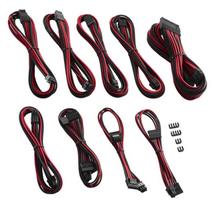 corsair laidai - CableMod PRO ModMesh C-Series AXi/HXi/RM Cable Kit Black/Red - 1 nuotrauka