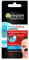 Garnier Pure Active Anti-Blackhead Pore Strips pleistrai nuo inkštirų 4 vnt.