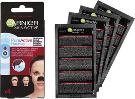 garnier pore - Garnier Pure Active Anti-Blackhead Pore Strips pleistrai nuo inkštirų 4 vnt. - 2 nuotrauka