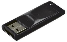 64gb usb - Verbatim Store 'n' Go Slider 64 Black (Juodas) - 2 nuotrauka