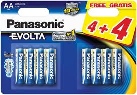 Panasonic LR6EGE Evolta 4+4 x AA