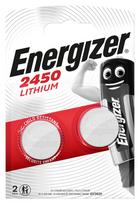 3v baterijos - Elementai Energizer, CR2450, 3V, 2 vnt - 1 nuotrauka