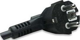 power cord, - Intellinet Surge Strip Rack 19'' 230V/10A 8xEURO 3m Black - 2 nuotrauka