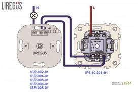led remeliai - Apšvietimo reguliatorius Liregus Epsilon ISR-005-01, 250 W, juodas - 3 nuotrauka