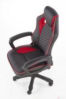 office chair - Halmar Baffin Office Chair Black/Red - 3 nuotrauka