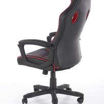 office chair - Halmar Baffin Office Chair Black/Red - 4 nuotrauka