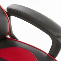 office chair - Halmar Baffin Office Chair Black/Red - 6 nuotrauka