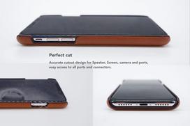 iphone xs max deklas - Vix&Fox Card Slot Back Shell For Apple iPhone XS Max Brown - 4 nuotrauka