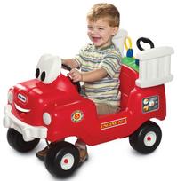 paspiriama gaisrine - Little Tikes Spray and Rescue Fire Truck Red - 2 nuotrauka