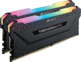 ddr4 corsair vengeance - Corsair Vengeance RGB PRO Black 16GB 2666MHz CL16 DDR4 KIT OF 2 CMW16GX4M2A2666C16 - 2 nuotrauka