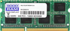 Goodram 4GB 1600MHz CL11 DDR3 SODIMM GR1600S3V64L11S/4G
