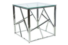 escada - Signal Meble Escada B Table 55x55cm Chrome - 2 nuotrauka