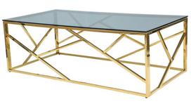 escada - Signal Meble Escada A Coffee Table Gold - 1 nuotrauka