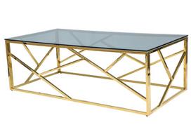 escada - Signal Meble Escada A Coffee Table Gold - 2 nuotrauka