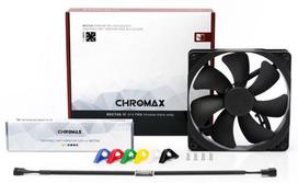 korpuso ausintuvai - Noctua Fan Chromax Black Swap PWM NF-A14 140mm - 5 nuotrauka
