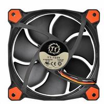 ventiliatoriai 120 mm - Thermaltake Riing 12 Red High Static Pressure LED Fan Set of 3 - 6 nuotrauka