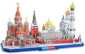 cubicfun 3d puzzle - CubicFun City Line Moscow 3D 204pcs - 2 nuotrauka