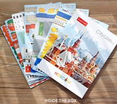 cubicfun 3d puzzle - CubicFun City Line Moscow 3D 204pcs - 5 nuotrauka