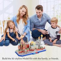 cubicfun 3d puzzle - CubicFun City Line Moscow 3D 204pcs - 7 nuotrauka