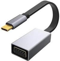 Platinet USB-C to VGA Adapter Black