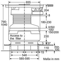 extractor - Bosch PKM845F11E - 7 nuotrauka