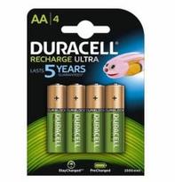 elementai aa - Duracell Stay Charged Rechargeable 4 x AA 2400mAh - 3 nuotrauka