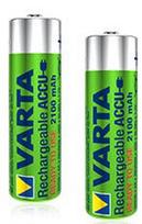 Varta Rechargaeble AA Batteries 4x 2100mAh