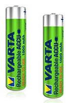 Varta Rechargaeble Batteries AAA 4x 1000mAh